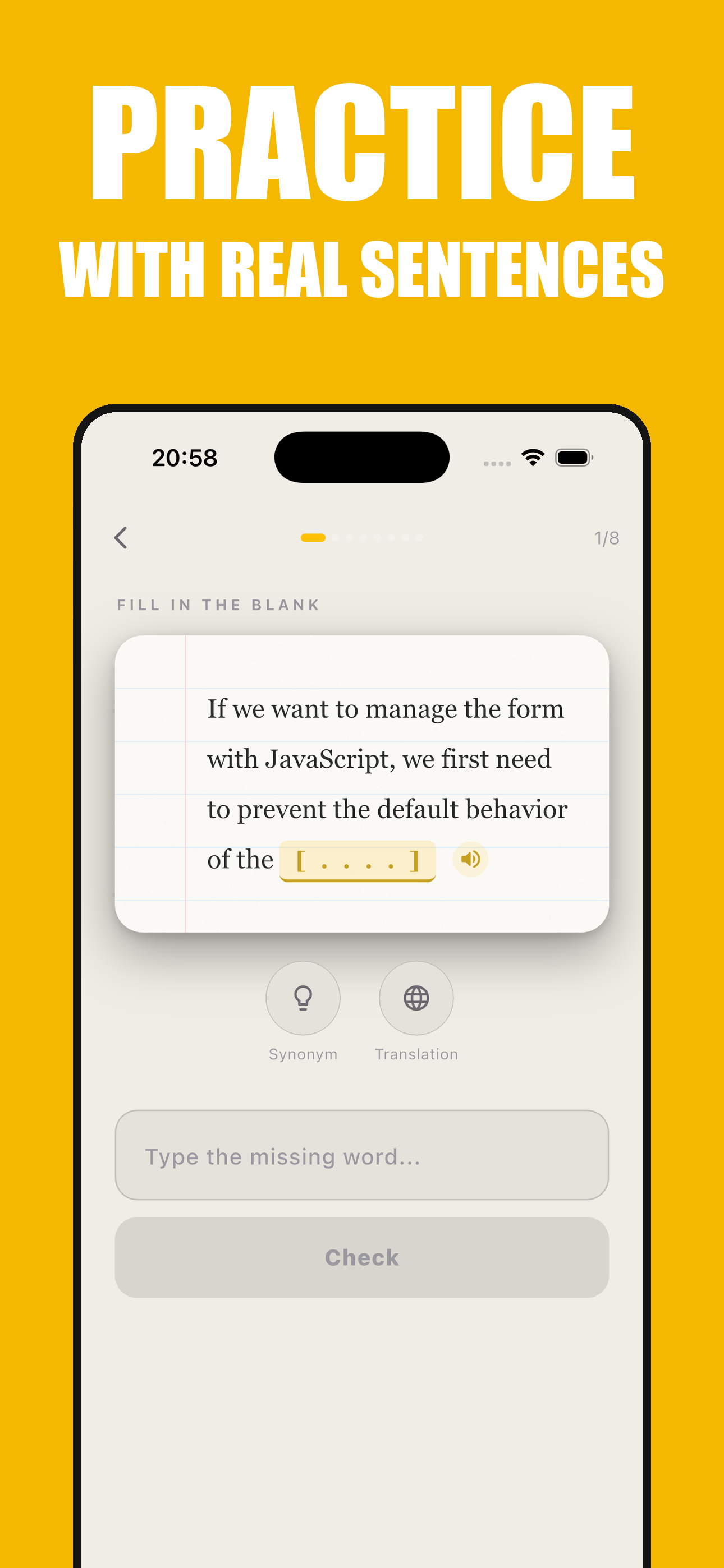 SEAL: English Vocabulary AI
