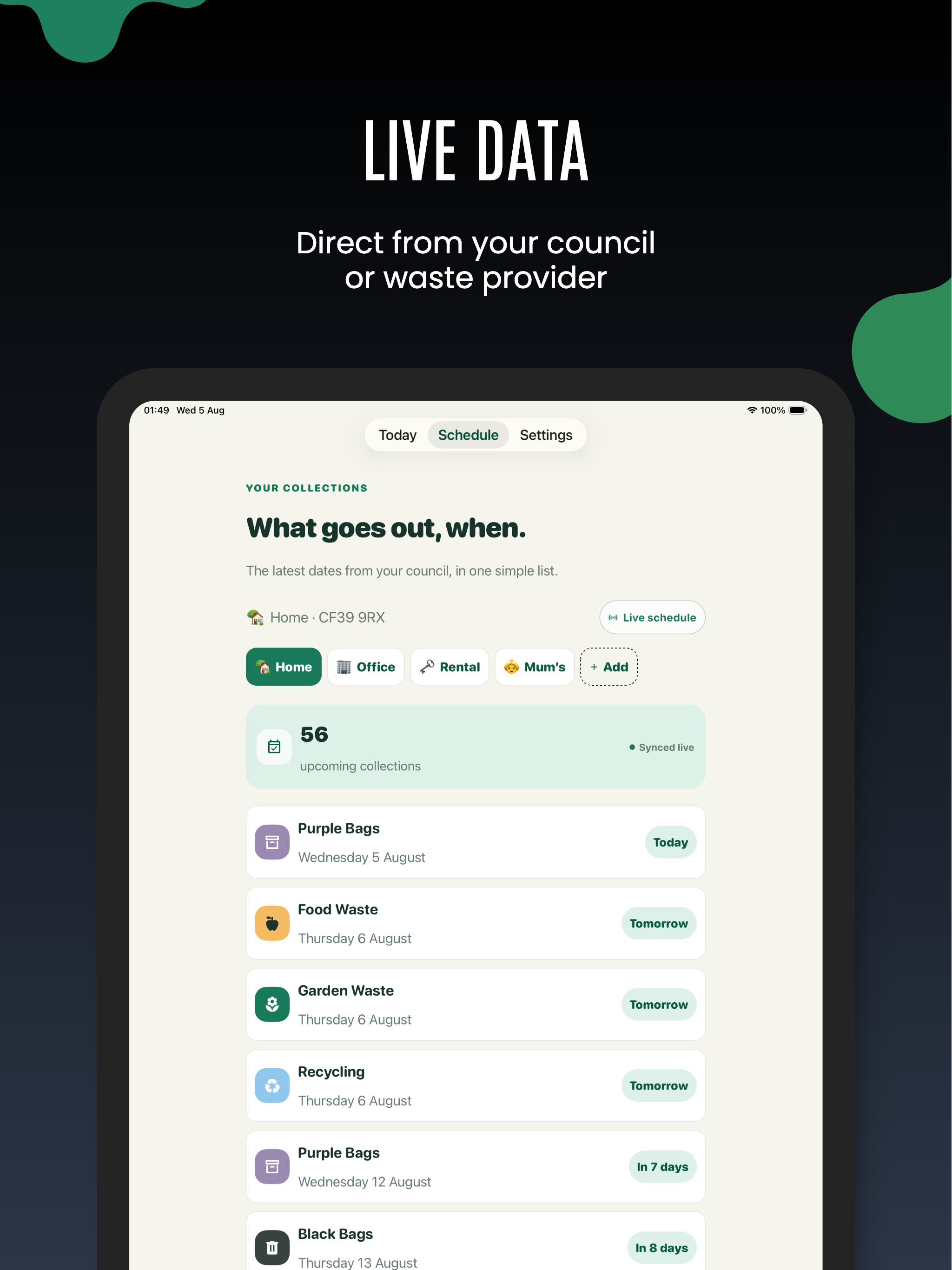 Binminder: Bin Day Reminders screenshot 9