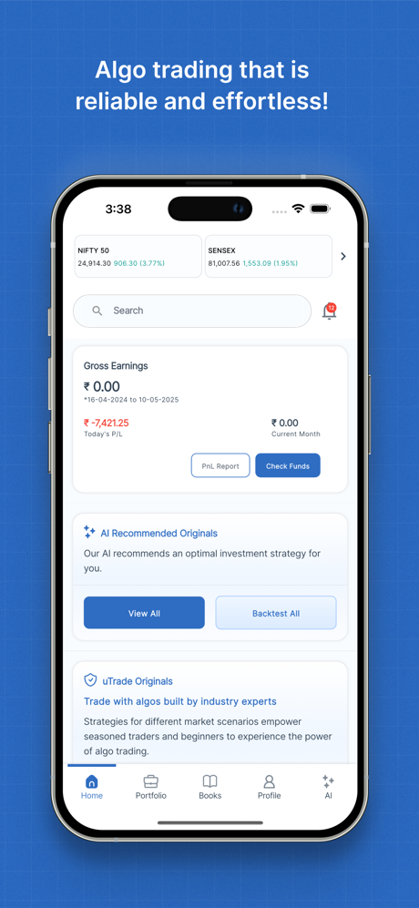 uTrade Algos screenshot 2