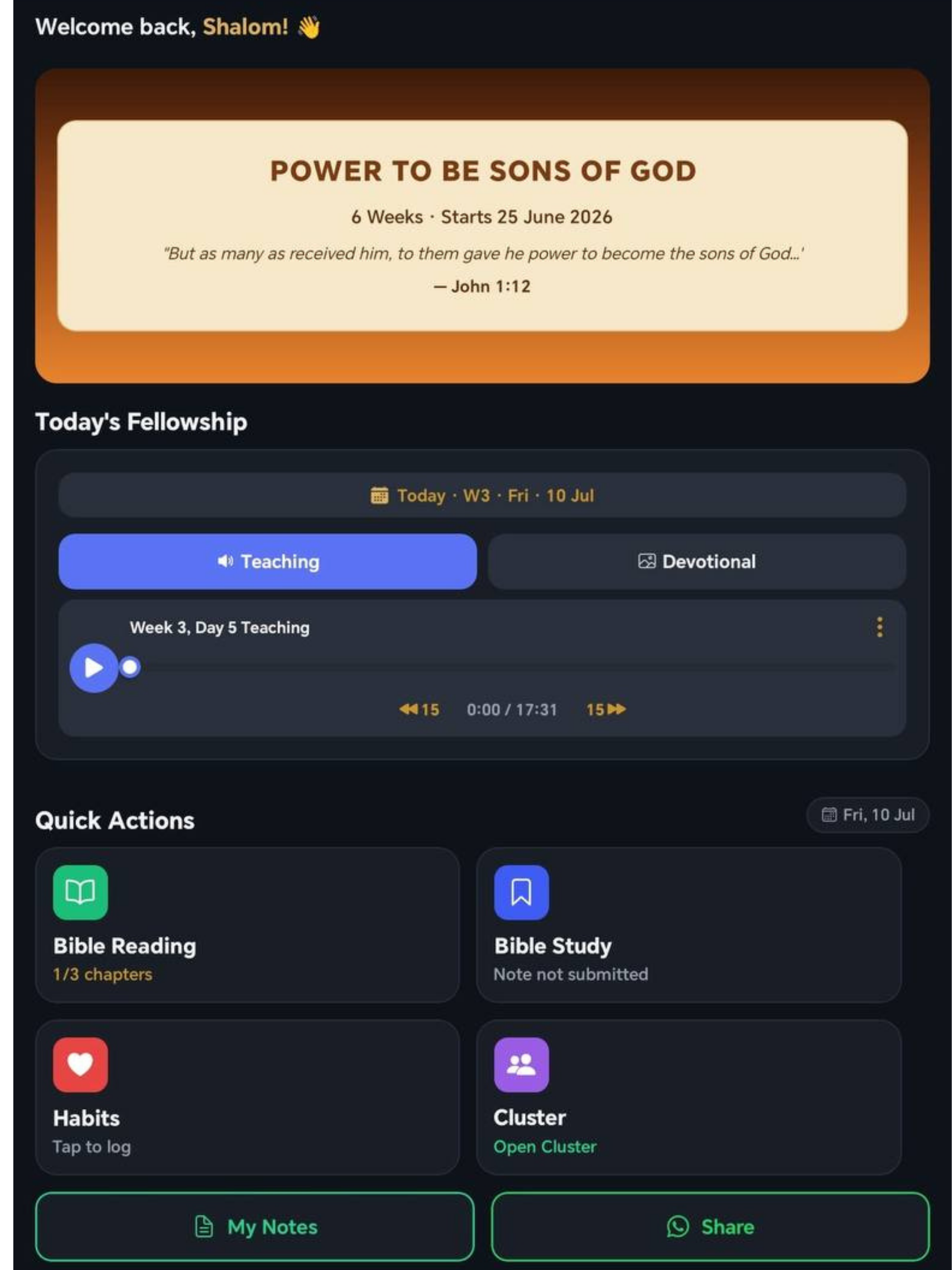 Adelfoi Fellowship screenshot 8