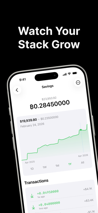 Spectator: Bitcoin Tracker Screenshot 2 of 5