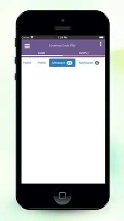 Bootstrap Code Play screenshot 9