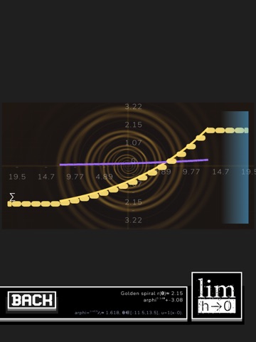 1st Principle Graph Calculator iPad screenshot