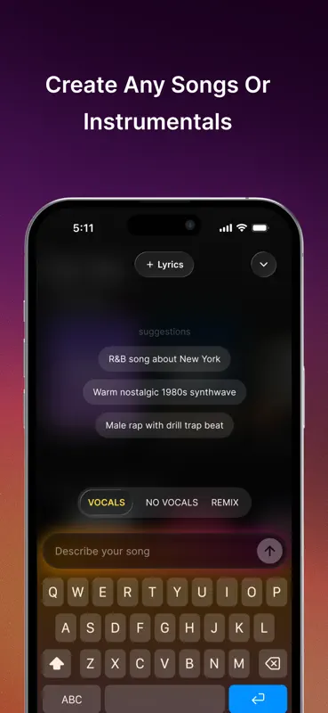 MusicGPT – KI Song Generator screenshot 3 of 6