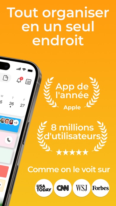 Screenshot #2 pour 24me: Calendrier et to do list