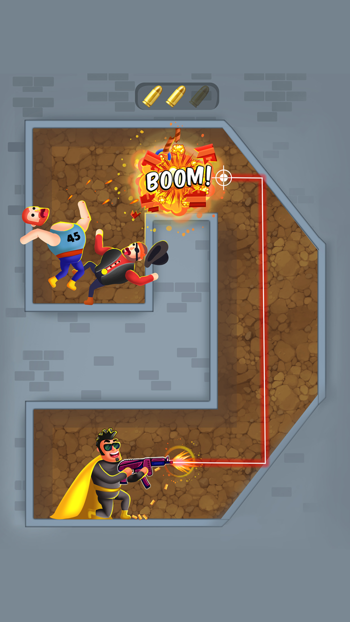 Agent Bullet Spy Shooting Game