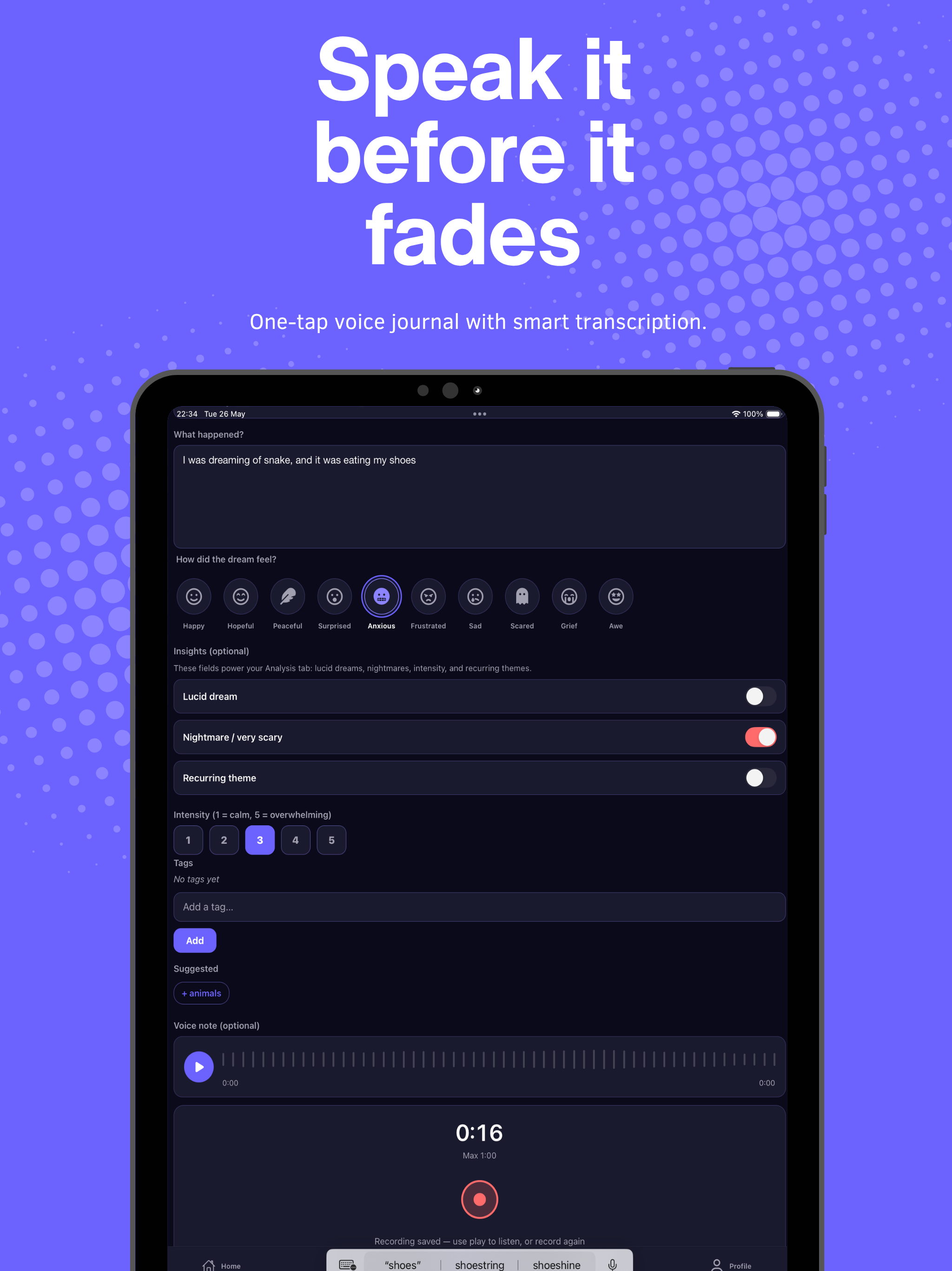 iDream Pro: Dream Journal screenshot 10