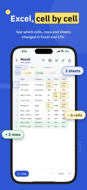 Compare Text: PDF & Documents screenshot 4