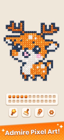 Jewel Relax: Pixel Puzzle iPhone screenshot