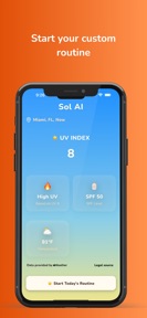 Sol AI: UV Index & Tanning screenshot