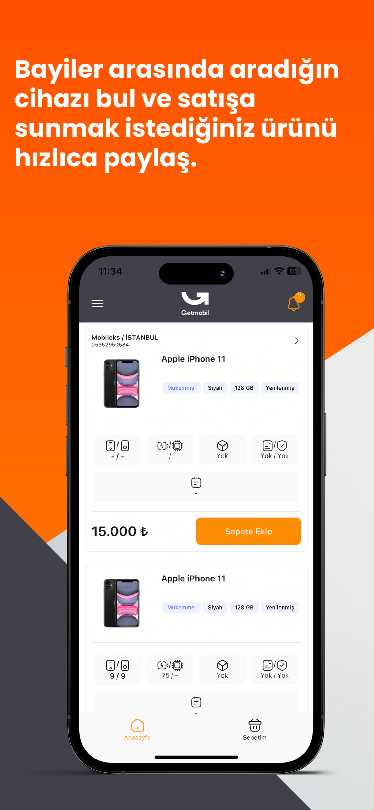Getmobil Bayi Paneli