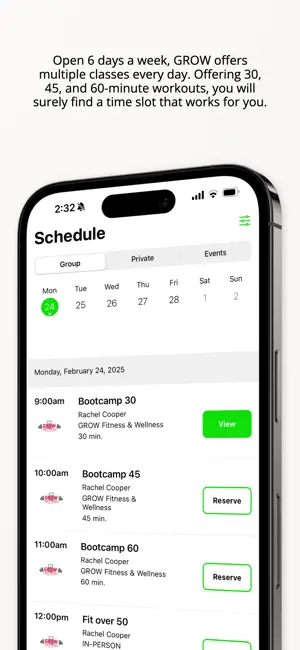 GROW Fitness & Wellness screenshot 4
