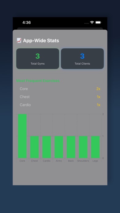 GymCoachX Screenshot