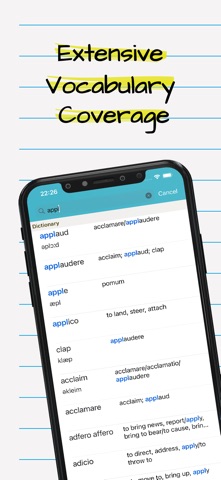 Latin English Dictionary Pro Screenshot 1 of 6