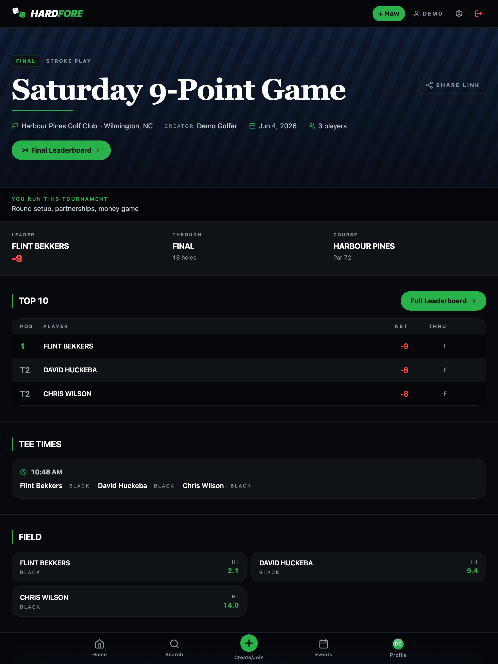 HardFore: All-in-One Golf App screenshot 9
