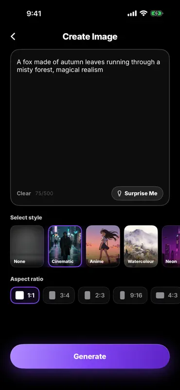 Openart AI Creador de Imagenes screenshot 5 of 5