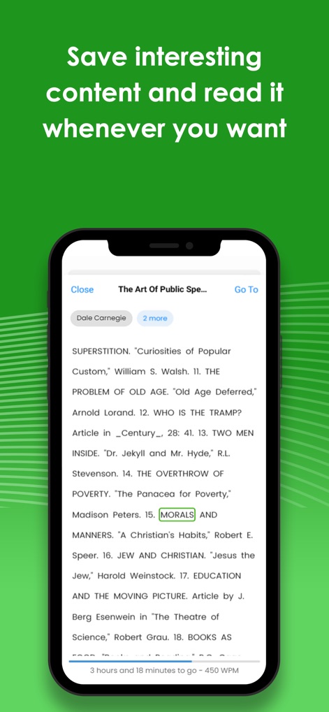 Spreeder - Speed Reading - Education App | MWM