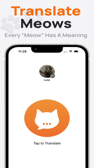 Screenshot #1 pour Cat Translator Meowlingo