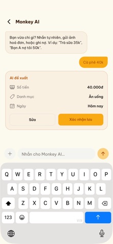 Hey Monkey - Expense Tracker Screenshot 2 of 7