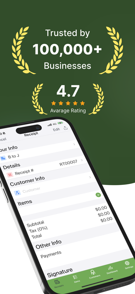 Receipt Maker screenshot 2