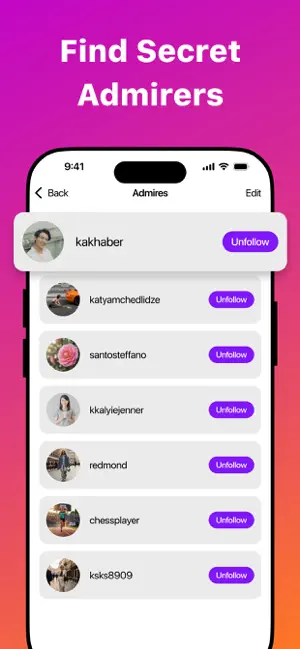 MyFollowers - Official App iPhone screenshot 3
