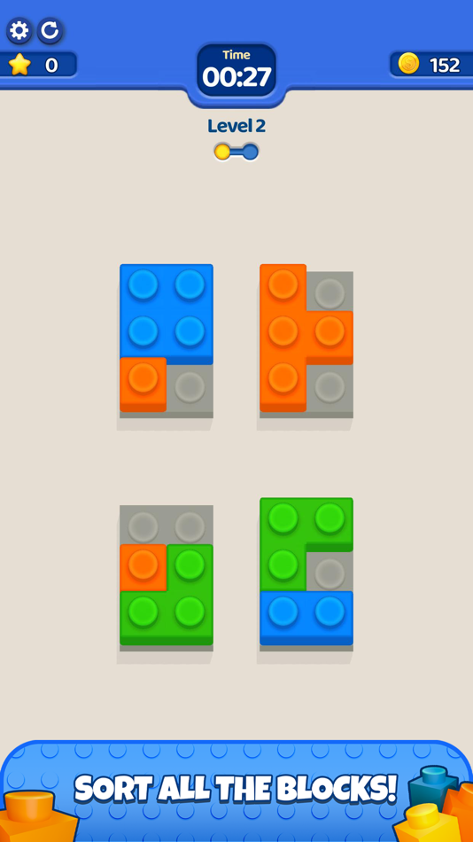 Block Sort - Color Puzzle - 0.27 - (iOS)