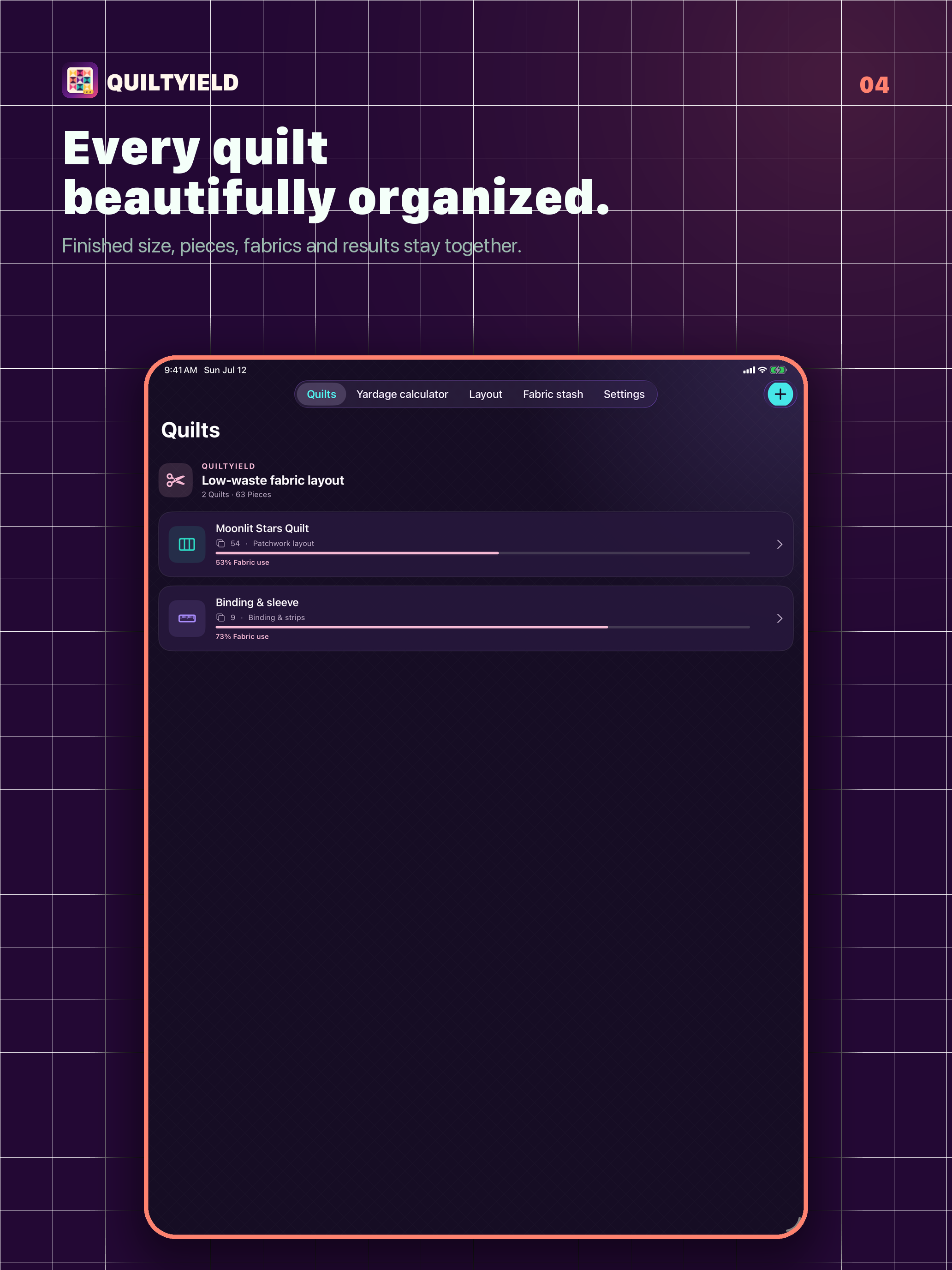 QuiltYield: Fabric Calculator screenshot 10