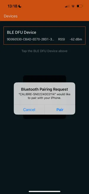 Calibre Firmware Updater screenshot 3