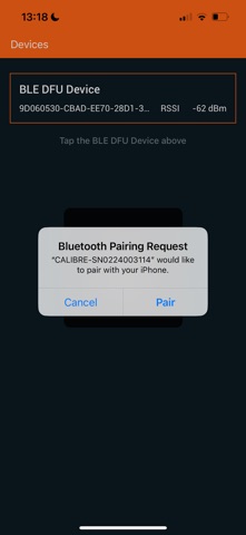 Calibre Firmware Updater Screenshot 3 of 4