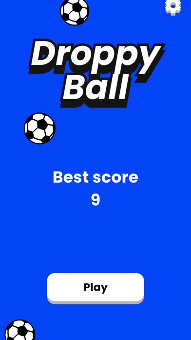 Droppy ball: balance the ball Screenshot