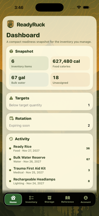 ReadyRuck Screenshot 1 of 5