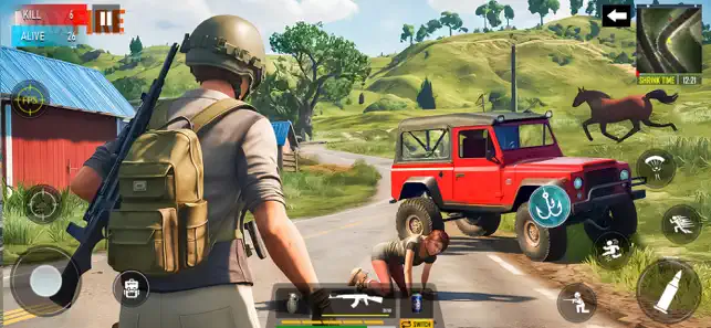 Max Fire Battlegrounds Offline iPhone screenshot 2