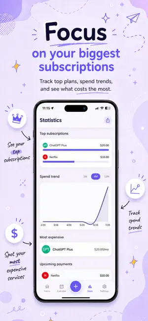 CoinSlip: Subscription Tracker screenshot 4