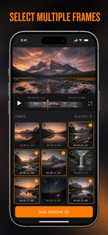 Frame Grabber: Video to JPG iPhone screenshot
