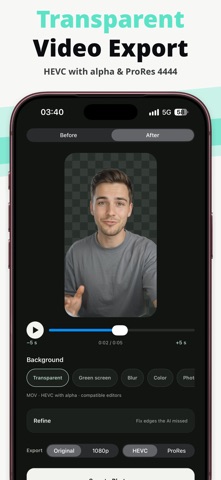 Video Background Remover: AI screenshot 4