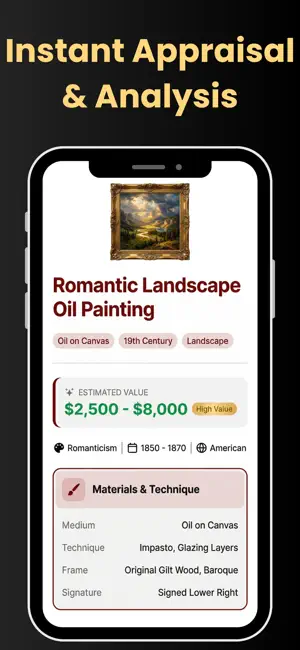 Art Appraisal: Scan & Value screenshot 2