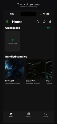 App screenshot