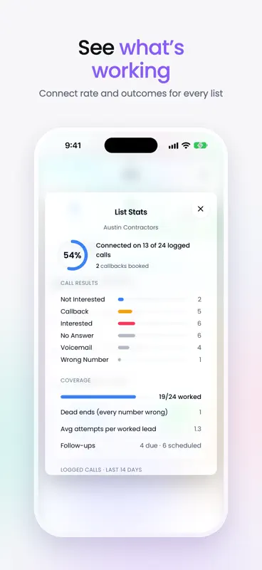 Cold Call X: Sales Dialer screenshot 6 of 9