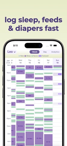 Sonito: Baby Sleep Tracker screenshot