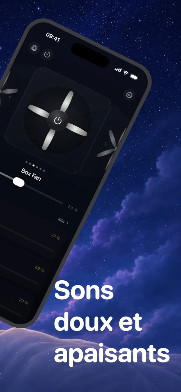 Screenshot #2 pour Fan Noise: Bruit Blanc Sommeil