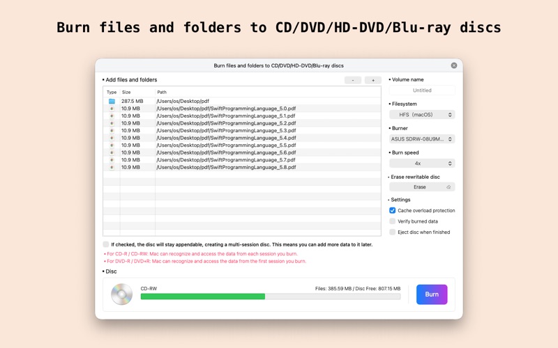 App screenshot
