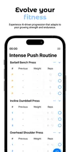 AIron Will: Workout & Gym screenshot #2 for iPhone