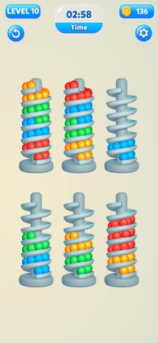 Spiral Candy Sort screenshot