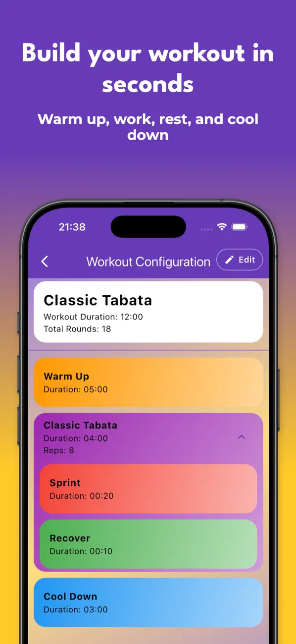 Screenshot #2 pour Interval Working