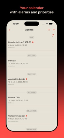 meew – AI voice notes iPhone screenshot