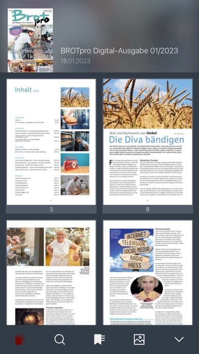 Brot Magazin Screenshot