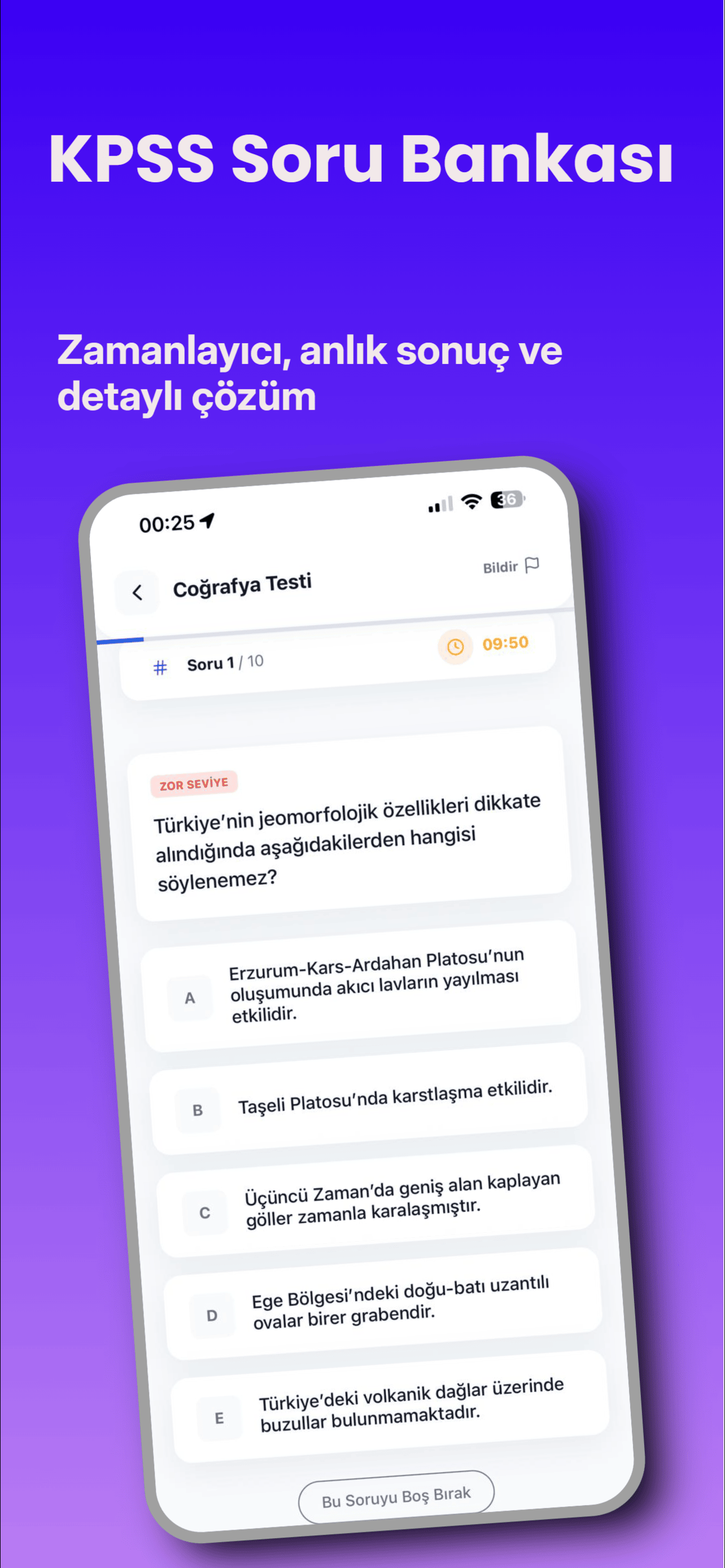 KPSS 2026 Soru Bankası & Test