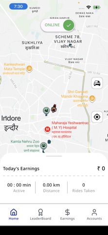 Just Ryde Partner screenshot