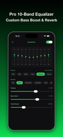 Movana: Offline Music Player iPhone screenshot