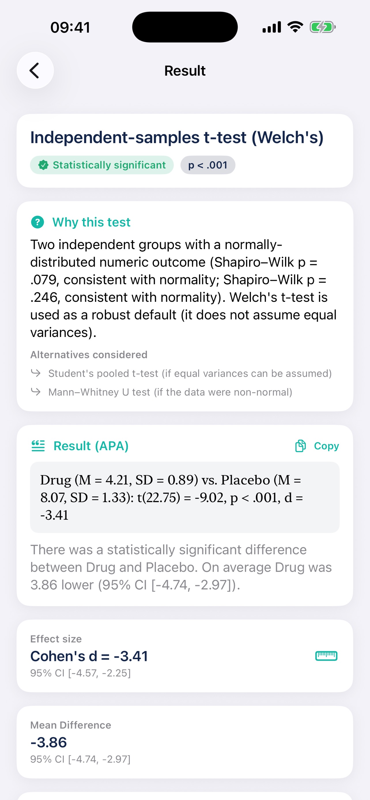 Screenshot 3 of Praxia StatsPulse